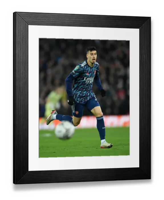 Framed Print : Martinelli Takes on Liverpool in Carabao Cup Semi-Final Showdown Framed Print : Martinelli Takes on Liverpool in Carabao Cup Semi-Final Showdown