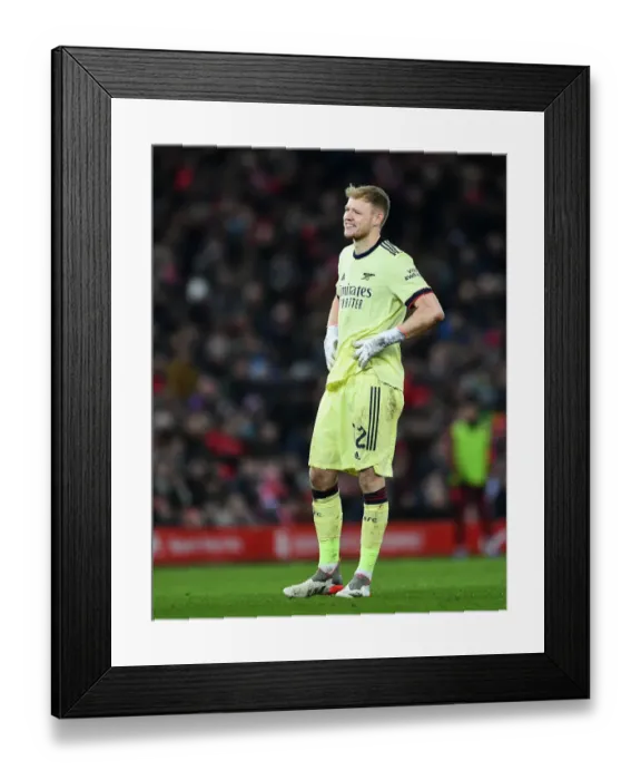 Framed Print : Arsenal's Ramsdale Faces Liverpool in Carabao Cup Semi-Final Showdown Framed Print : Arsenal's Ramsdale Faces Liverpool in Carabao Cup Semi-Final Showdown
