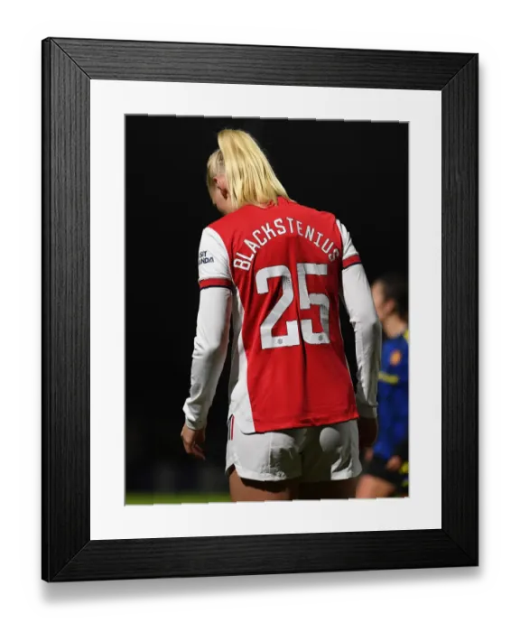 Framed Print : Arsenal Women vs Manchester United Women: FA Womens Continental Tyres League Cup Quarterfinal Framed Print : Arsenal Women vs Manchester United Women: FA Womens Continental Tyres League Cup Quarterfinal