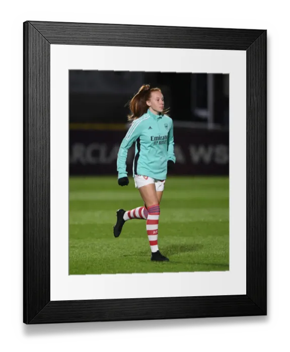 Framed Print : Arsenal Women vs Manchester United Women: FA Womens Continental Tyres League Cup Quarterfinal
