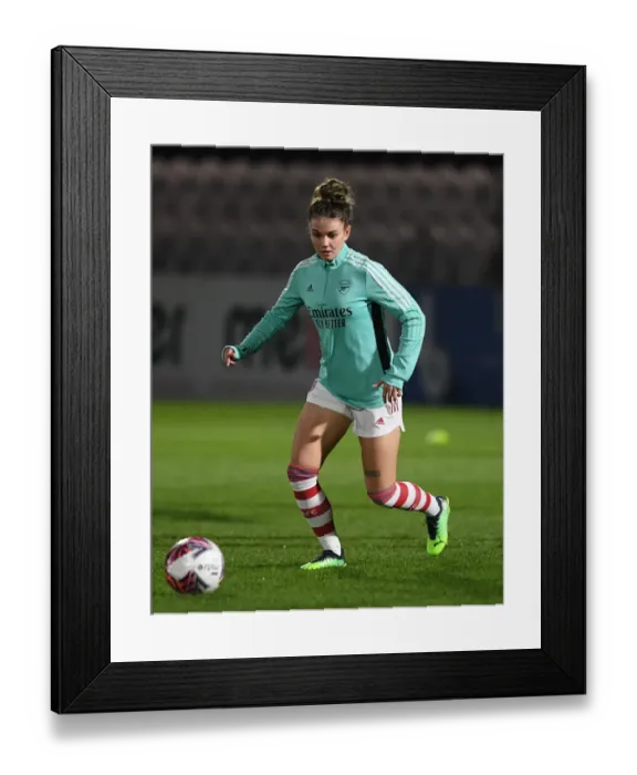Framed Print : Arsenal Women vs Manchester United Women: FA Womens Continental Tyres League Cup Quarterfinal Framed Print : Arsenal Women vs Manchester United Women: FA Womens Continental Tyres League Cup Quarterfinal