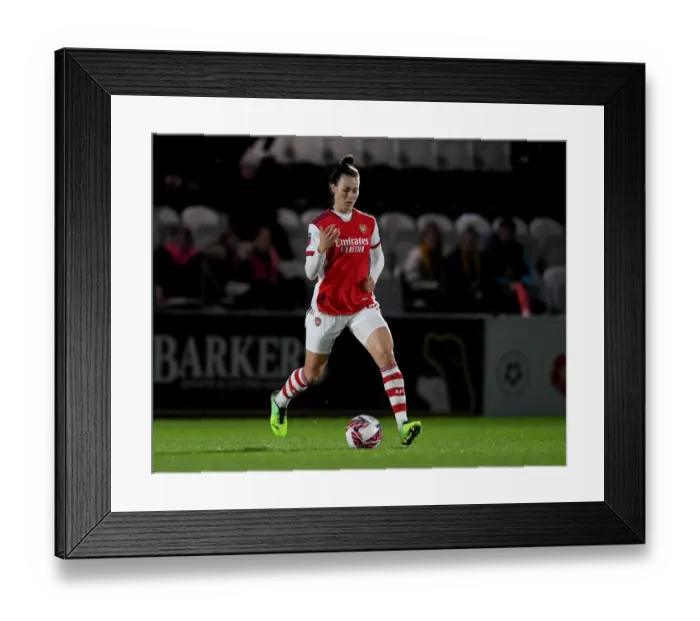 Framed Print : Arsenal Women vs Manchester United Women: FA Womens Continental Tyres League Cup Quarterfinal