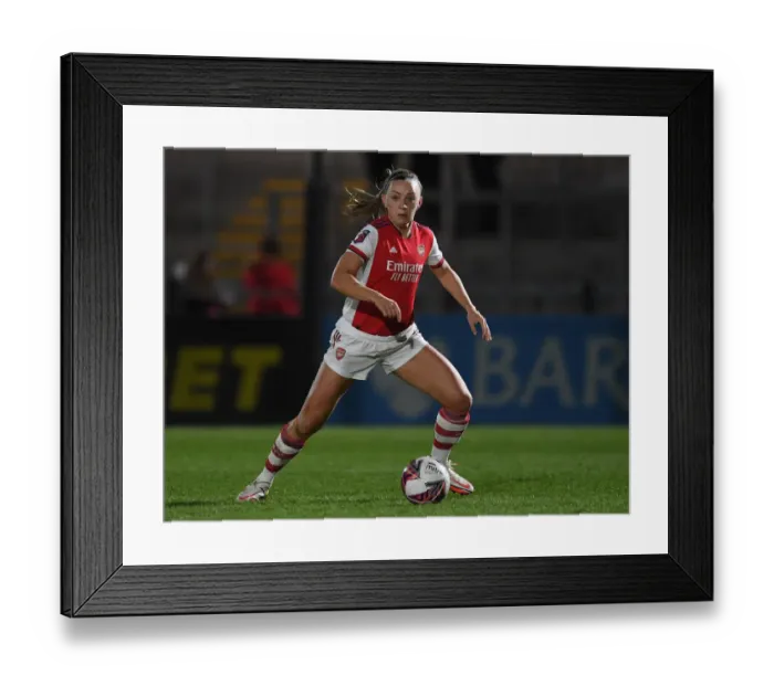 Framed Print : Arsenal Women vs Manchester United Women: FA Womens Continental Tyres League Cup Quarterfinal Framed Print : Arsenal Women vs Manchester United Women: FA Womens Continental Tyres League Cup Quarterfinal