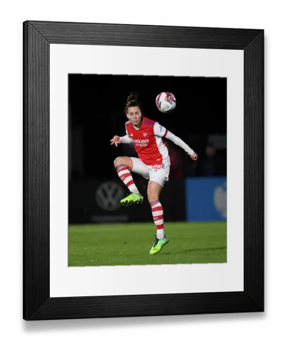 Framed Print : Arsenal Women vs Manchester United Women: FA Womens Continental Tyres League Cup Quarterfinal