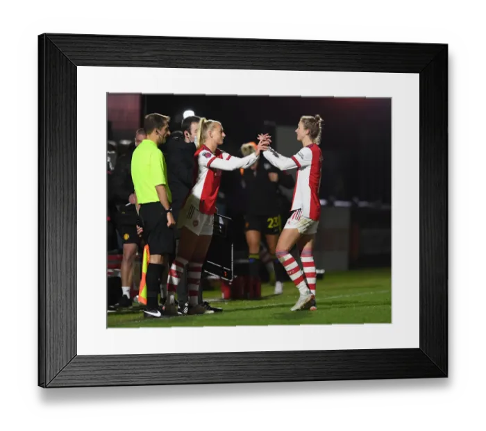Framed Print : Arsenal Women vs Manchester United Women: Stina Blackstenius Subs In for Vivianne Miedema in FA Womens Continental Tyres League Cup Quarterfinal Framed Print : Arsenal Women vs Manchester United Women: Stina Blackstenius Subs In for Vivianne Miedema in FA Womens Continental Tyres League Cup Quarterfinal