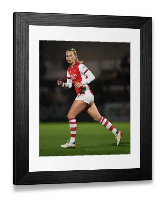 Framed Print : Arsenal Women vs Manchester United Women: FA Womens Continental Tyres League Cup Quarterfinal