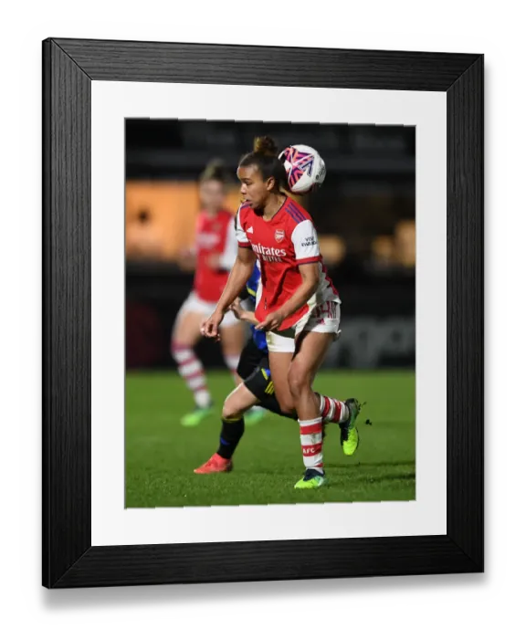 Framed Print : Arsenal Women vs Manchester United Women: Parris Sparks Quarterfinals Showdown in FA Womens League Cup