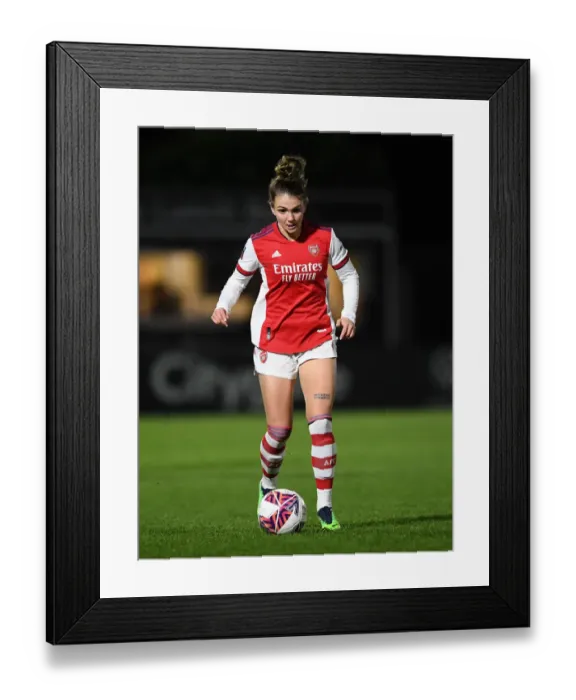 Framed Print : Arsenal Women vs Manchester United Women: FA Womens Continental Tyres League Cup Quarterfinal