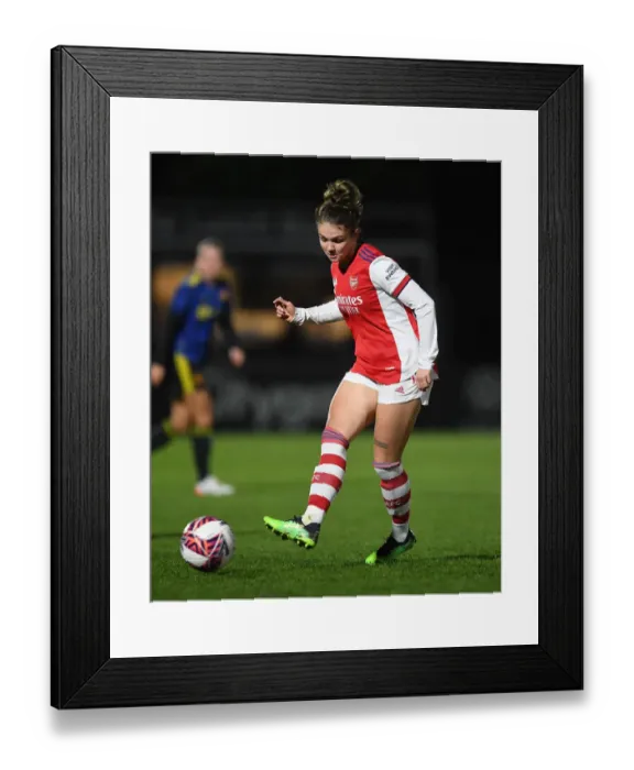 Framed Print : Arsenal Women vs Manchester United Women: FA Womens Continental Tyres League Cup Quarterfinal