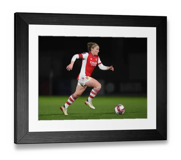 Framed Print : Intense Battle: Kim Little Fights for Arsenal in Conti Cup Quarterfinals vs Manchester United Framed Print : Intense Battle: Kim Little Fights for Arsenal in Conti Cup Quarterfinals vs Manchester United