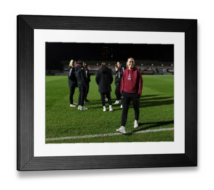 Framed Print : Arsenal's Katie McCabe Readies for FA Womens Continental Tyres League Cup Showdown Against Manchester United Framed Print : Arsenal's Katie McCabe Readies for FA Womens Continental Tyres League Cup Showdown Against Manchester United