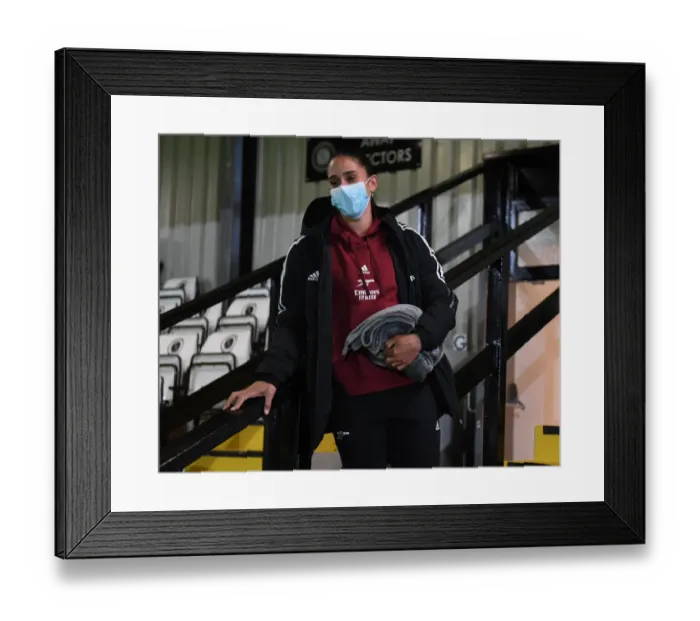 Framed Print : Arsenal Women vs Manchester United Women: FA Womens Continental Tyres League Cup Quarterfinal