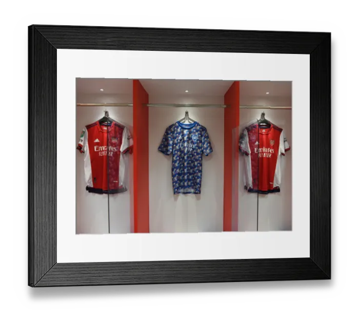 Framed Print : Arsenal's Emirates Stadium: A Calm Before the Storm - Arsenal vs Liverpool Carabao Cup Showdown