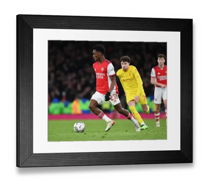 Framed Print : Arsenal vs Liverpool: Carabao Cup Semi-Final Clash at Emirates Stadium Framed Print : Arsenal vs Liverpool: Carabao Cup Semi-Final Clash at Emirates Stadium