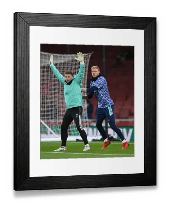 Framed Print : Arsenal vs Liverpool: Behind the Scenes - Goalkeeping Drills Ahead of Carabao Cup Clash Framed Print : Arsenal vs Liverpool: Behind the Scenes - Goalkeeping Drills Ahead of Carabao Cup Clash