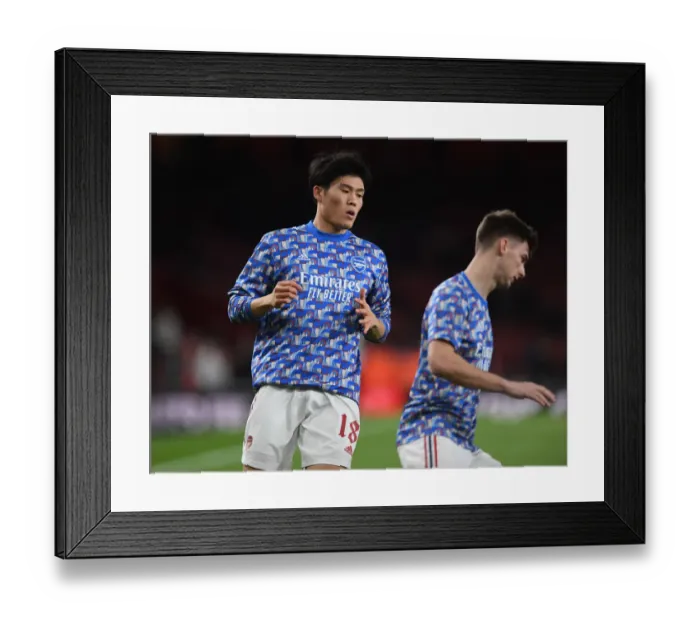Framed Print : Arsenal's Takehiro Tomiyasu Gears Up for Carabao Cup Showdown Against Liverpool Framed Print : Arsenal's Takehiro Tomiyasu Gears Up for Carabao Cup Showdown Against Liverpool
