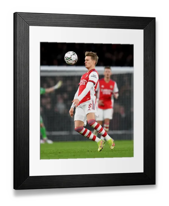 Framed Print : Martin Odegaard Faces Liverpool in Carabao Cup Showdown: Arsenal's Midfield Maestro Battles Rivals in Semi-Final Clash Framed Print : Martin Odegaard Faces Liverpool in Carabao Cup Showdown: Arsenal's Midfield Maestro Battles Rivals in Semi-Final Clash