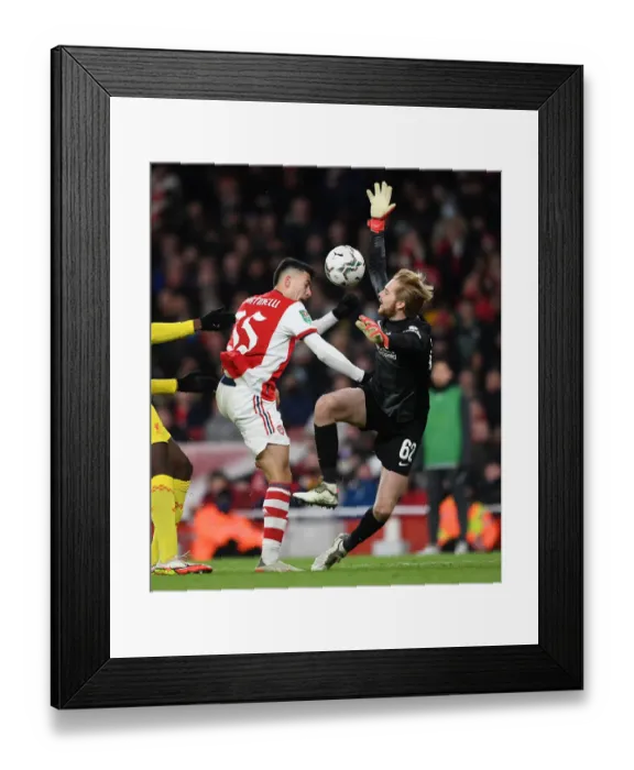 Framed Print : Arsenal vs. Liverpool: Carabao Cup Semi-Final Showdown at Emirates Stadium