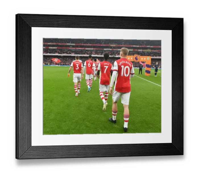 Framed Print : Arsenal's Young Stars: Kieran Tierney, Gabriel, Bukayo Saka, and Emile Smith Rowe in Action against Burnley Framed Print : Arsenal's Young Stars: Kieran Tierney, Gabriel, Bukayo Saka, and Emile Smith Rowe in Action against Burnley