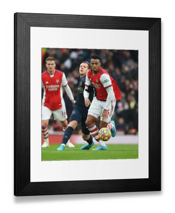 Framed Print : Gabriel's Game-Changing Maneuver: Arsenal's Thrilling Victory Over Burnley