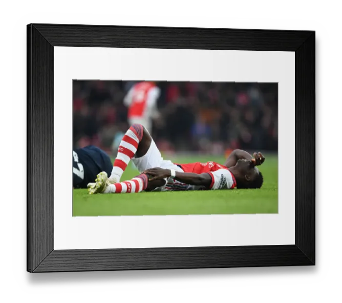 Framed Print : Arsenal's Bukayo Saka in Action: Premier League 2021-22 - Arsenal vs. Burnley Framed Print : Arsenal's Bukayo Saka in Action: Premier League 2021-22 - Arsenal vs. Burnley