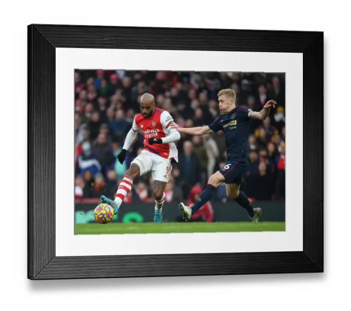 Framed Print : Arsenal's Lacazette Clashes with Burnley's Tarkowski in Intense Premier League Battle Framed Print : Arsenal's Lacazette Clashes with Burnley's Tarkowski in Intense Premier League Battle