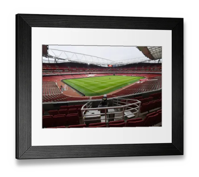 Framed Print : Arsenal vs Burnley: Emirates Stadium Awaits Premier League Clash