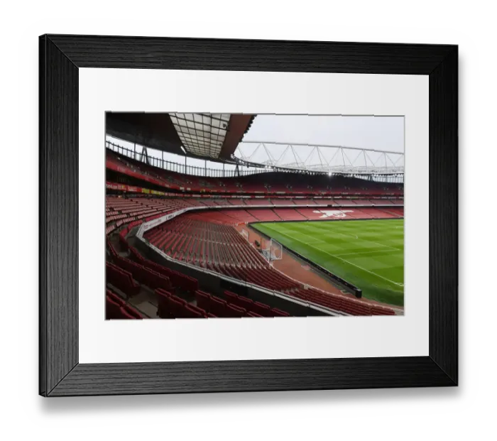 Framed Print : Arsenal at Emirates Stadium: Arsenal v Burnley, Premier League 2021-22