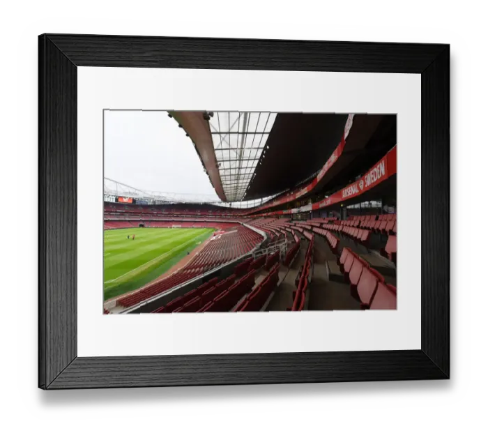 Framed Print : Arsenal vs Burnley: Premier League Showdown at Emirates Stadium, London 2022