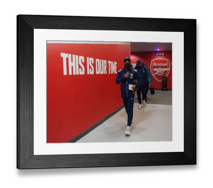 Framed Print : Arsenal's Alex Lacazette Ready for Battle Against Burnley in Premier League Showdown