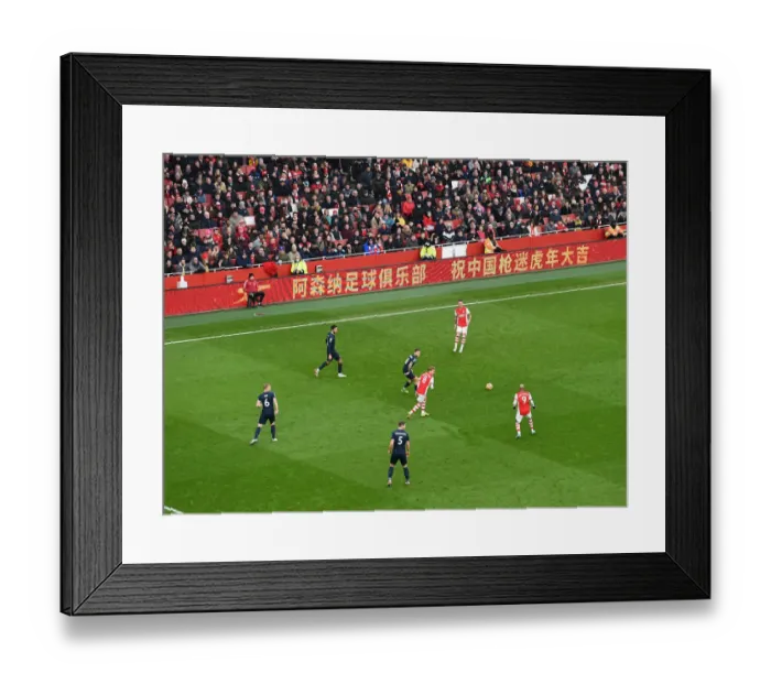 Framed Print : Arsenal vs Burnley: Premier League Clash Amidst Chinese New Year Celebrations at Emirates Stadium Framed Print : Arsenal vs Burnley: Premier League Clash Amidst Chinese New Year Celebrations at Emirates Stadium