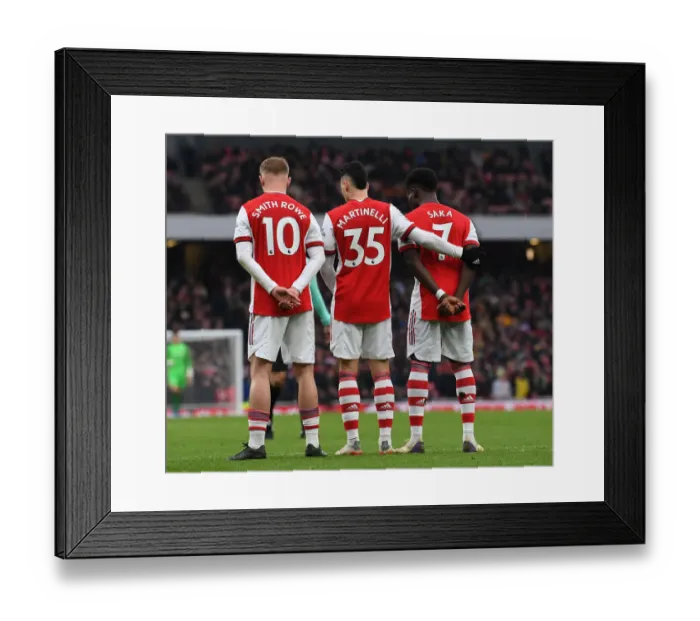Framed Print : Arsenal's Young Triumvirate: Smith Rowe, Martinelli, Saka Shine in Arsenal v Burnley (2021-22) Framed Print : Arsenal's Young Triumvirate: Smith Rowe, Martinelli, Saka Shine in Arsenal v Burnley (2021-22)