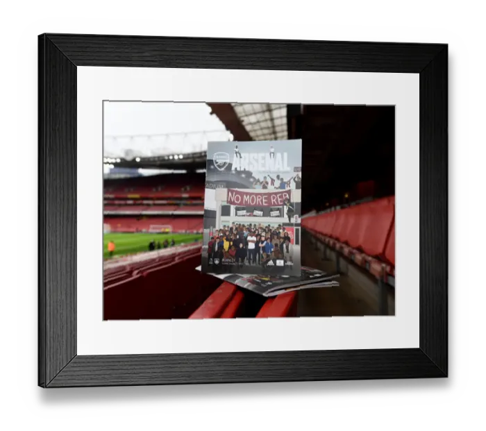 Framed Print : Arsenal vs. Burnley: Premier League Showdown at Emirates Stadium