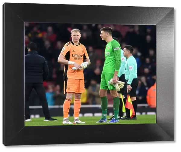 Sportsmanship on the Pitch: Ramsdale and Pope's Heartwarming Moment After Arsenal vs. Burnley