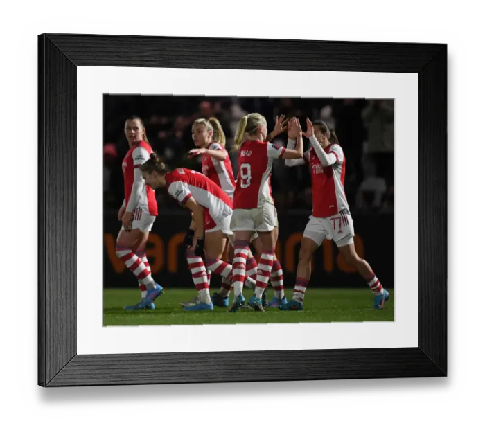 Framed Print : Arsenal Women's FA WSL: Beth Mead Scores Second Goal Against Brighton & Hove Albion Framed Print : Arsenal Women's FA WSL: Beth Mead Scores Second Goal Against Brighton & Hove Albion