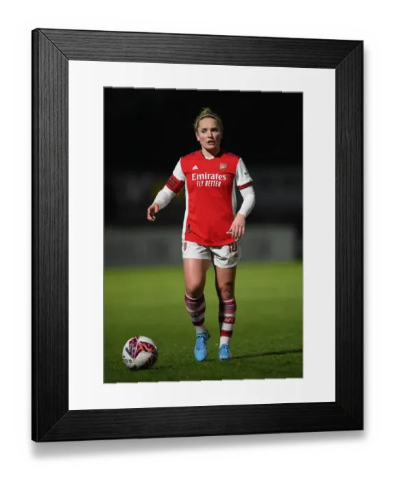 Framed Print : Arsenal's Kim Little Dazzles: A Standout Performance in FA WSL Match Against Brighton Hove Albion