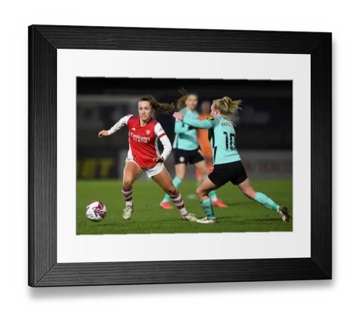 Framed Print : Intense Rivalry: Lia Walti vs Inessa Kaagman Battle at Arsenal Women vs Brighton Hove Albion FA WSL Clash Framed Print : Intense Rivalry: Lia Walti vs Inessa Kaagman Battle at Arsenal Women vs Brighton Hove Albion FA WSL Clash