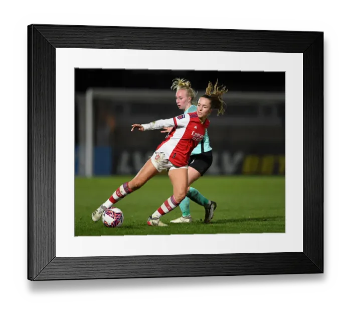 Framed Print : Intense Rivalry: Lia Walti vs. Inessa Kaagman - Arsenal Women vs. Brighton Hove Albion FA WSL Showdown Framed Print : Intense Rivalry: Lia Walti vs. Inessa Kaagman - Arsenal Women vs. Brighton Hove Albion FA WSL Showdown