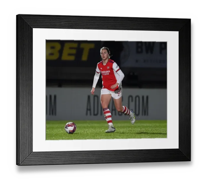 Framed Print : Arsenal's Lotte Wubben-Moy in Action: Arsenal Women vs Brighton Hove Albion Women, FA WSL Clash at Meadow Park Framed Print : Arsenal's Lotte Wubben-Moy in Action: Arsenal Women vs Brighton Hove Albion Women, FA WSL Clash at Meadow Park