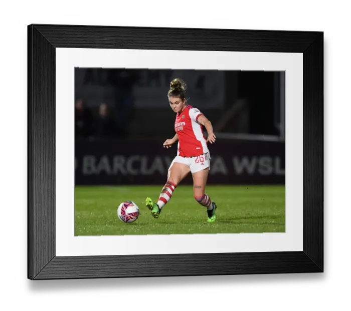 Framed Print : Arsenal Women vs Brighton Hove Albion: FA WSL Clash at Meadow Park