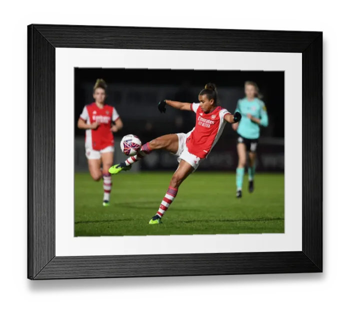 Framed Print : Arsenal's Parris Takes Center Stage in FA WSL Showdown vs. Brighton Hove Albion Framed Print : Arsenal's Parris Takes Center Stage in FA WSL Showdown vs. Brighton Hove Albion