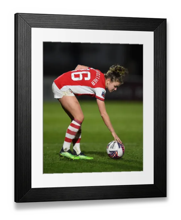 Framed Print : Arsenal Women vs Brighton Hove Albion: FA WSL Clash at Meadow Park Framed Print : Arsenal Women vs Brighton Hove Albion: FA WSL Clash at Meadow Park
