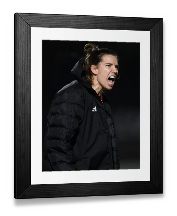 Framed Print : Arsenal Women Celebrate FA WSL Victory Over Brighton Hove Albion