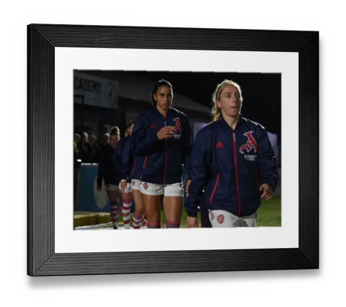 Framed Print : Arsenal's Rafaelle Souza: Focused and Ready for FA WSL Showdown Against Brighton Hove Albion