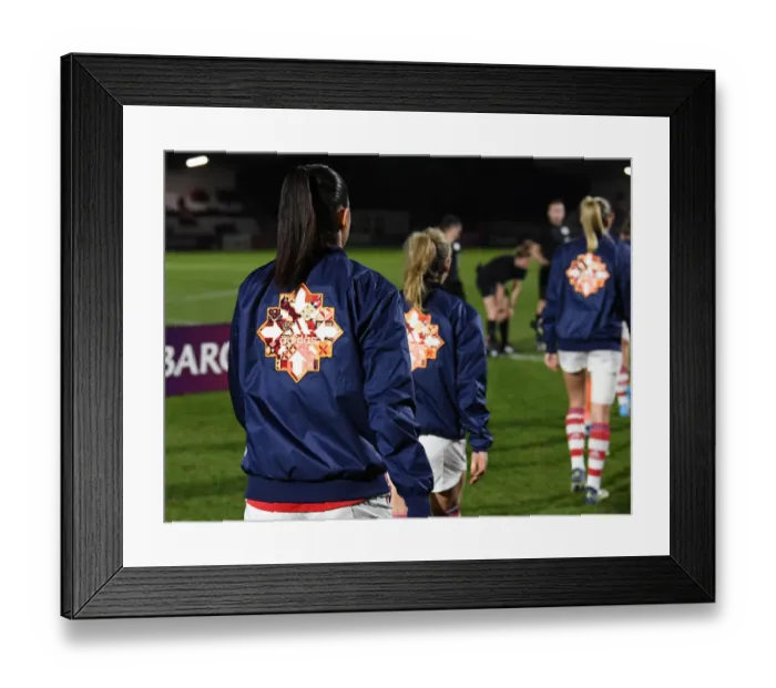 Framed Print : Arsenal Women Gear Up for FA WSL Showdown Against Brighton at Meadow Park Framed Print : Arsenal Women Gear Up for FA WSL Showdown Against Brighton at Meadow Park