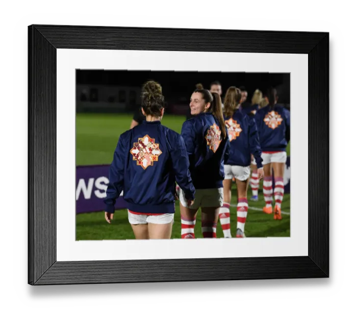 Framed Print : Arsenal Women Prepare for FA WSL Clash Against Brighton at Meadow Park