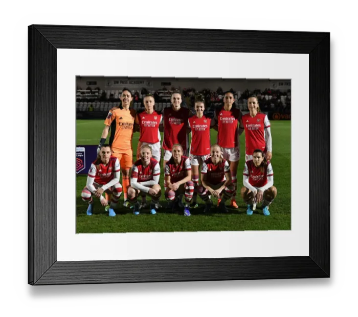 Framed Print : Arsenal Women vs Brighton Hove Albion Women: FA WSL Clash at Meadow Park (2021-22) Framed Print : Arsenal Women vs Brighton Hove Albion Women: FA WSL Clash at Meadow Park (2021-22)