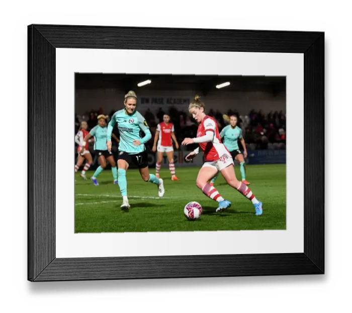 Framed Print : Arsenal Women vs. Brighton Hove Albion Women: A Tactical Showdown in FA WSL
