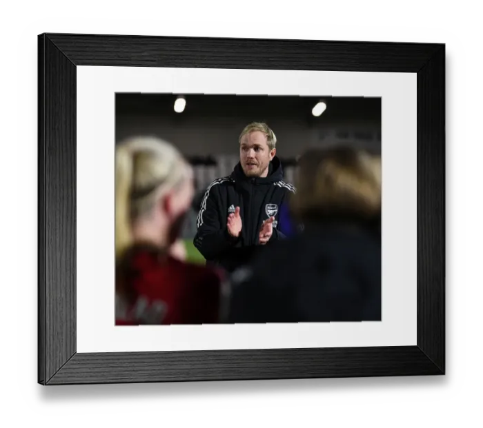 Framed Print : Arsenal Women vs Brighton Hove Albion: Jonas Eidevall's Post-Match Pep Talk (FA WSL, Arsenal Women v Brighton) Framed Print : Arsenal Women vs Brighton Hove Albion: Jonas Eidevall's Post-Match Pep Talk (FA WSL, Arsenal Women v Brighton)