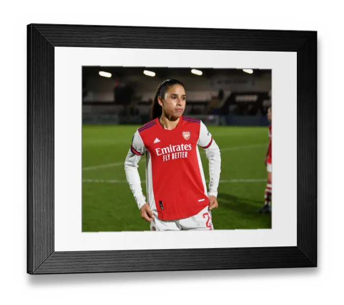 Framed Print : Determined Rafaelle Souza: Arsenal Women's Star Shines in FA WSL Clash Against Brighton Hove Albion Framed Print : Determined Rafaelle Souza: Arsenal Women's Star Shines in FA WSL Clash Against Brighton Hove Albion